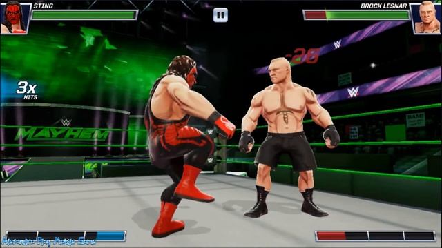 WWE Mayhem #1 Gameplay Первый взгляд Android/iOS Обучение и первые бои на ринге смотреть онлайн