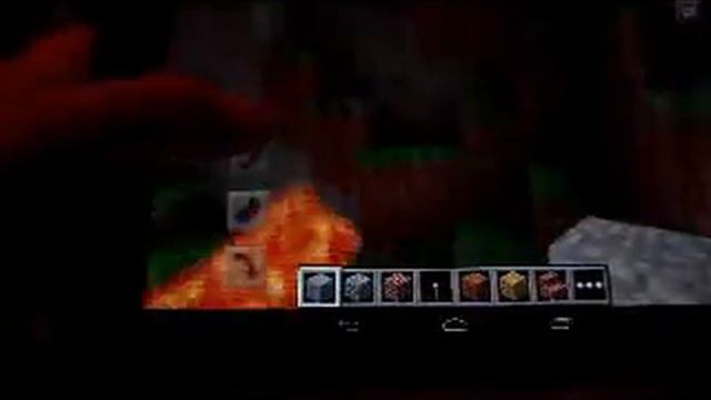 Как найти лаву в minecraft PE (pocket edition) смотреть онлайн