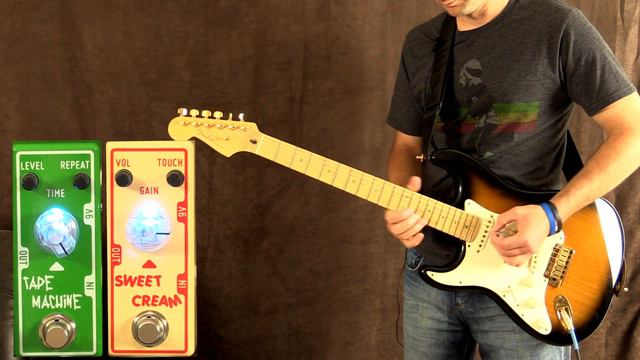 Tone City - Tape Machine Analog Delay Pedal смотреть онлайн