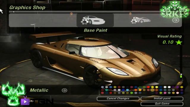 Need For Speed Underground 2 Koenigsegg Agera R (Shift 2) Mod Spotlight смотреть онлайн