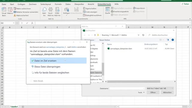 Excel-Kalender: Datumseingabe mit Popup-Kalender-Addon - einfach und schnell смотреть онлайн