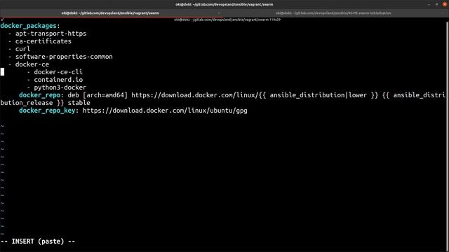 PE swarm cluster (initialize) : module, docker, leader - #ansible 45 смотреть онлайн