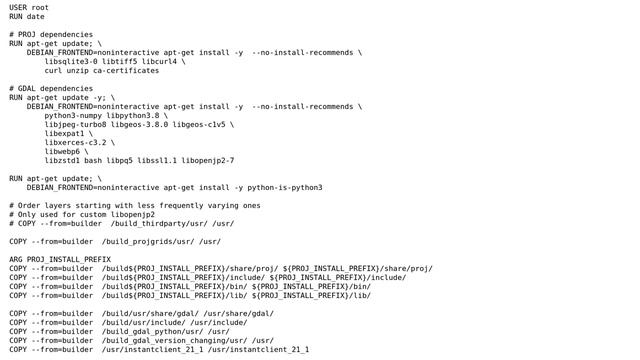 GIS: Creating an Ubuntu based Docker image with GDAL, including Oracle Spatial OCI driver смотреть онлайн