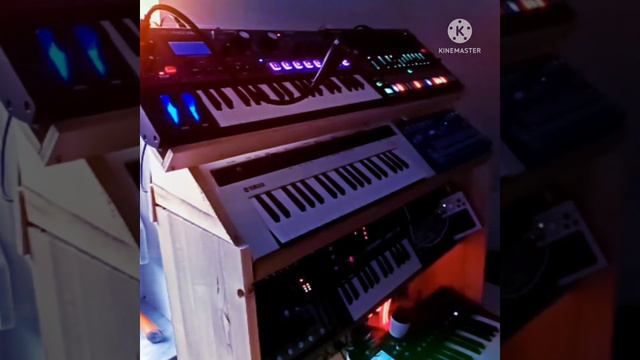 Techno with TR8, JU06A, Mininova, Kaossilator смотреть онлайн