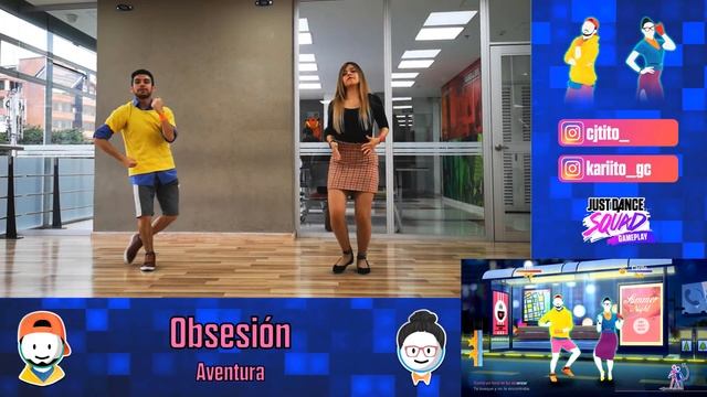 Obsesión - Aventura | Just Dance 2019. смотреть онлайн