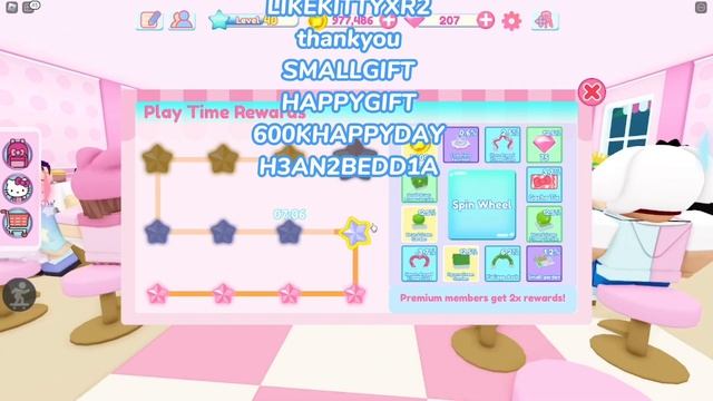 HOW TO GET THE FREE CINNAMOROLL HAT! Roblox my hello kitty cafe UPDATE смотреть онлайн