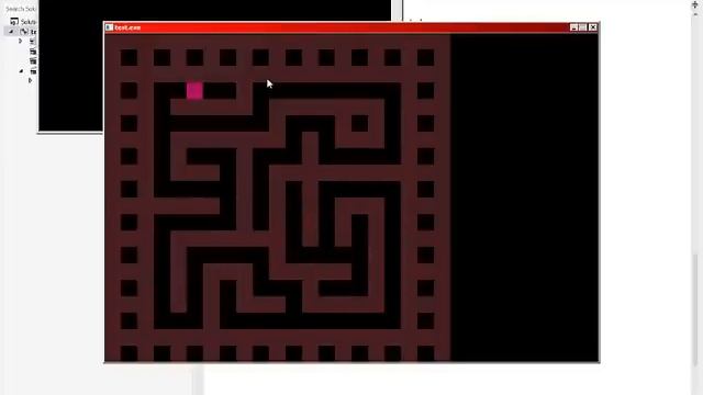 perfect_maze_generator_allegro5 Growing tree Algorithm смотреть онлайн