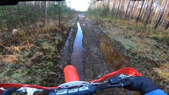 Я попал в Ловушку / Выберись Из Канавы Челлендж / Покатушки на питбайке Бсе 125 смотреть онлайн