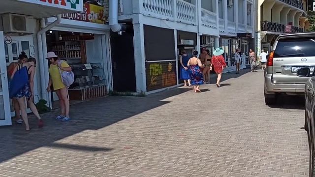 Посёлок Утес.Крым.Очень уютное место для отдыха. смотреть онлайн