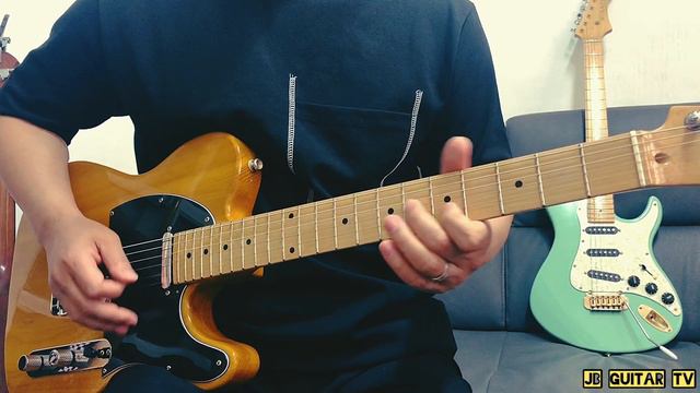 Blues Guitar Solo #9 - By JB. E Blues Licks