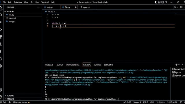 Day 3 Control Flow | #python #crashcourse смотреть онлайн