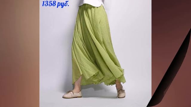 ОДЕЖДА с AliExpress - 2018! ? ИЗУМИТЕЛЬНАЯ ЛЕТНЯЯ ДЛИННАЯ ЮБКА смотреть онлайн