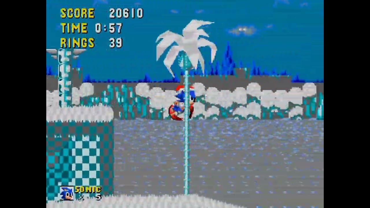Sonic 1 New Year Edition Hack of Sonic the Hedgehog #christmas #newyear Android walkthrough Genesis смотреть онлайн