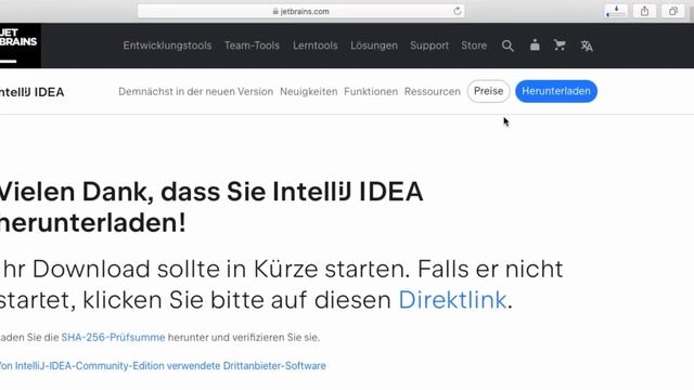Java IntelliJ IDE installieren (Windows, MacOS, Linux) смотреть онлайн