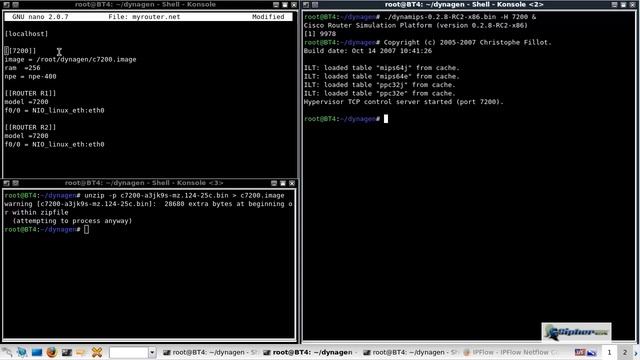 Hack Cisco Run BGP OSPF EIGRP on your PC смотреть онлайн