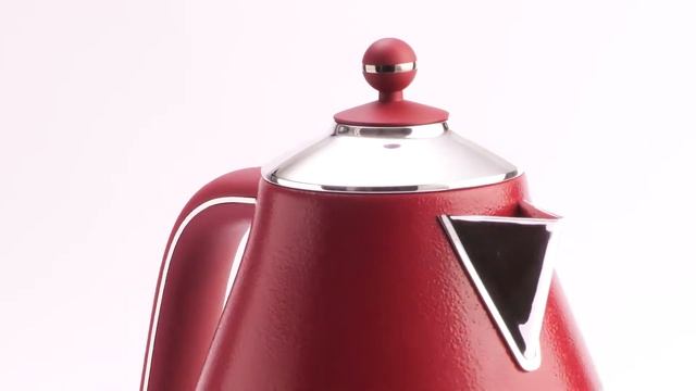 Тостер и чайник Delonghi Icona elements красный смотреть онлайн