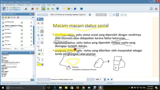 Sosiologi Kelas XI Angkatan 5 KPC (11 maret 2017) смотреть онлайн