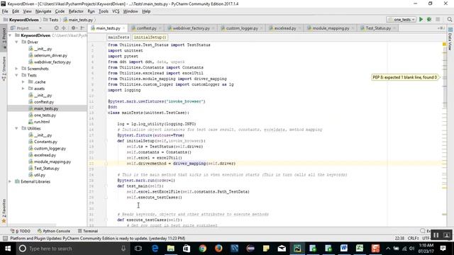 Python Selenium Framework - Session 3 смотреть онлайн