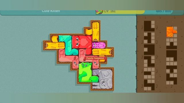 №152  Puzzle Cats - Gameplay Walkthrough (iOS & Android) #puzzlecats #cats #puzzlegames
