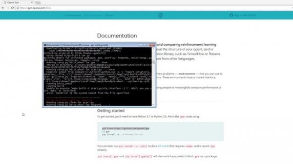 How to Install OpenAI on windows using python