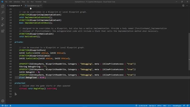 UE4 C++ Tutorial - How To Use Debug Helpers - UE4 / Unreal Engine 4 Intro to C++ смотреть онлайн