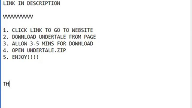 FREE UNDERTALE DOWNLOAD WORKING 2016 смотреть онлайн