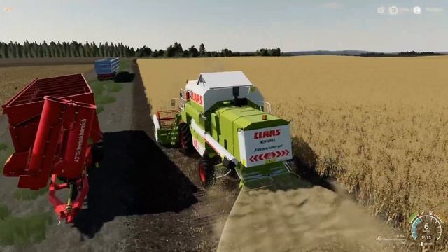 Claas Dominator 108SL bonus item from the new CLAAS Platinum dlc content review FS19 смотреть онлайн
