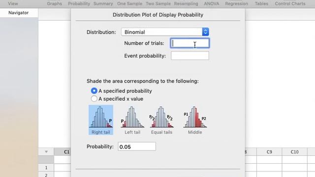 Minitab Express: Calculating Binomial Probability смотреть онлайн