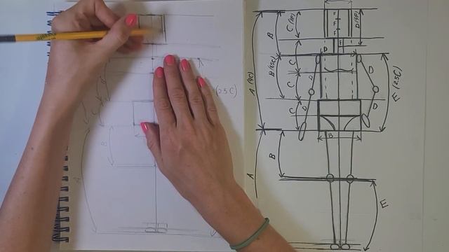 Рисуем Барби. Часть 1 - построение. смотреть онлайн
