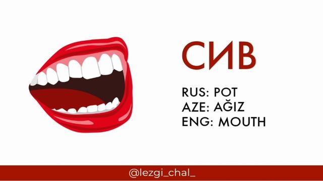 ЧАСТИ ГОЛОВЫ на лезгинском языке - КЬИЛИН ПАЯР смотреть онлайн