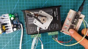 arduino stepper motor demo dm556 printer
