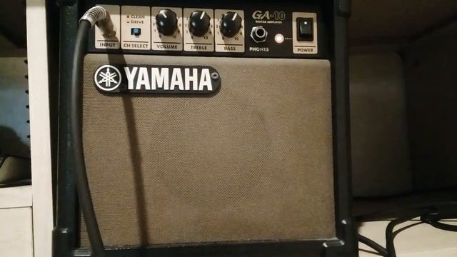 YAMAHA GA-10 Test. Clean sound. смотреть онлайн