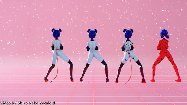 【MMD Miraculous】Bla Bla Bla【Ladybug, Multimouse, Multifox, Multinoir, Multibug】【60fps】 смотреть онлайн