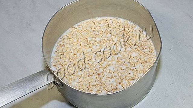 Овсяная каша с предварительным замачиванием. Рецепт приготовления смотреть онлайн