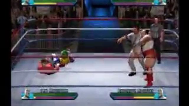 Showdown Legends of Wrestling : Earthquake vs. Doink vs. Mountie vs. Brooklyn Brawler смотреть онлайн