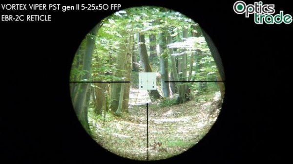 Vortex Viper PST gen II 5-25x50 FFP | Optics Trade Reticle Subtensions