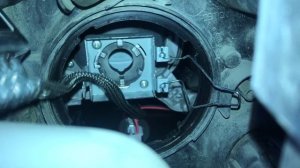 Hyundai Sants FE 3 Замена ксеноновой лампы