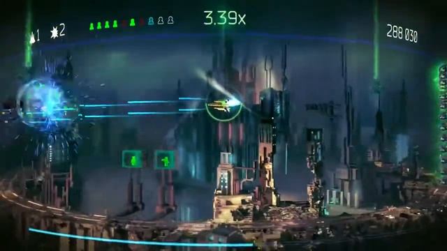 Resogun ACIS Level Walkthrough [PS4] смотреть онлайн
