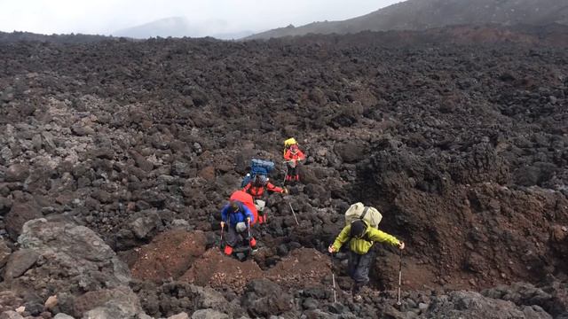 Climbing Kluchevskoy Volcano 2014 / Восхождение на Ключевскую сопку.