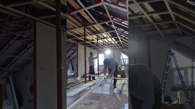 Утепление крыши, процесс от и до. +Обзор фермовой крыши. Ништяки. смотреть онлайн