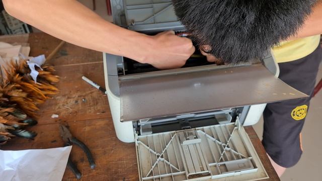 Xử lý lỗi kẹt giấy máy in canon 2900 khởi động không chạy Printer jam error смотреть онлайн