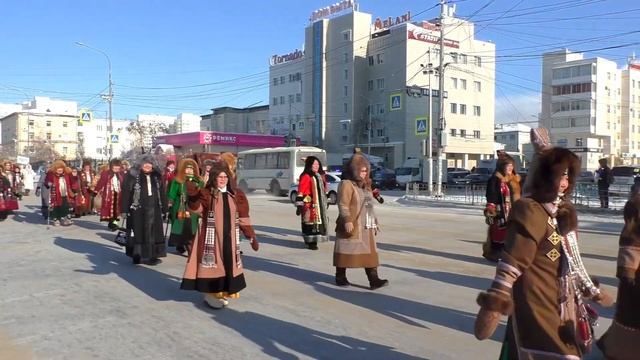 Парад Открытие Года культурного наследия народов России Республики Саха Якутия смотреть онлайн