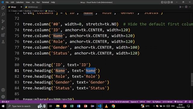 PYTHON EMPLOYEE MANAGEMENT SYSTEM CUSTOMTKINTER MODERN TKINTER PROJECT WITH SQLITE3 DATABASE смотреть онлайн