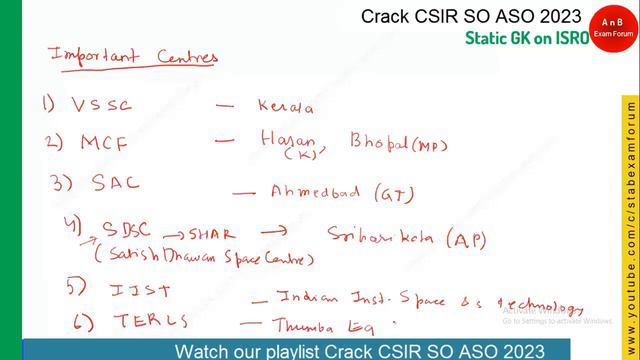 CSIR SO ASO 2023 | About ISRO Static and Current Affairs смотреть онлайн