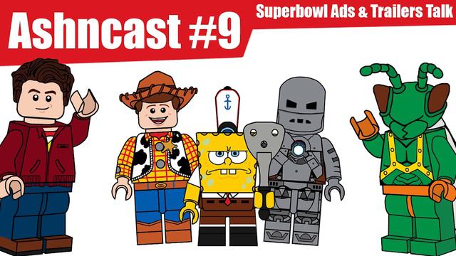 Ashncast Episode #9 - Super Bowl Ads & Trailers смотреть онлайн