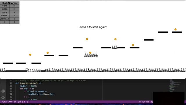 Termp Project Demo - Geometry Dash! смотреть онлайн