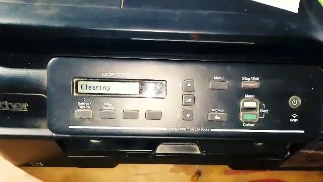 how to fix Brother DCP-T700W Blank Paper Print out ll not printing brother printer ll pipe empty смотреть онлайн