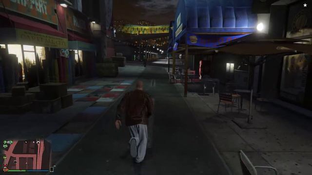 Встреча выпускников на улице ночью в GTA 5. смотреть онлайн
