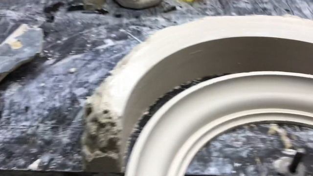 Радиусный карниз из гипса легко и по уму. смотреть онлайн