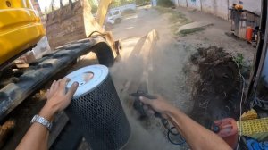 Работа на мини экскаваторе. Активизация 100%. Часть 2.